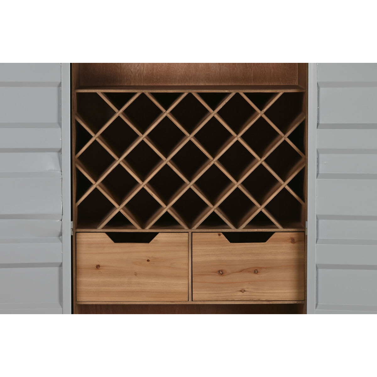 Bottle rack Home ESPRIT Sky blue 76,5 x 41 x 157,5 cm Bottle rack Home ESPRIT Sky blue 76,5 x 41 x 157,5 cm