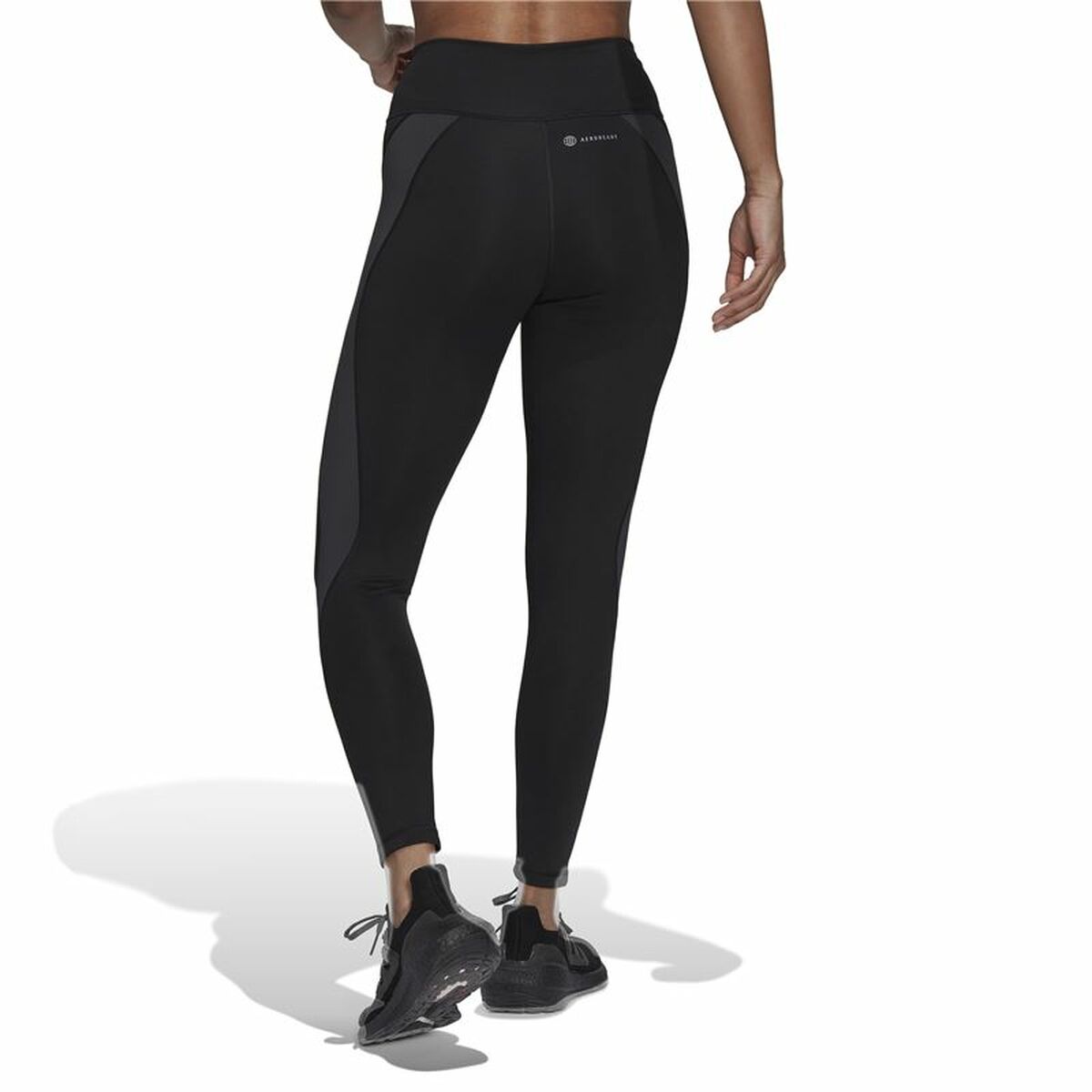 Sport leggings for Women Adidas 7/8 Essentials Hiit Colorblock Black