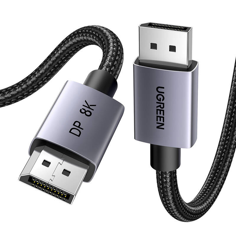 UGREEN DP120 cable DisplayPort 1.4 8K60Hz 32.4Gbps 2m black