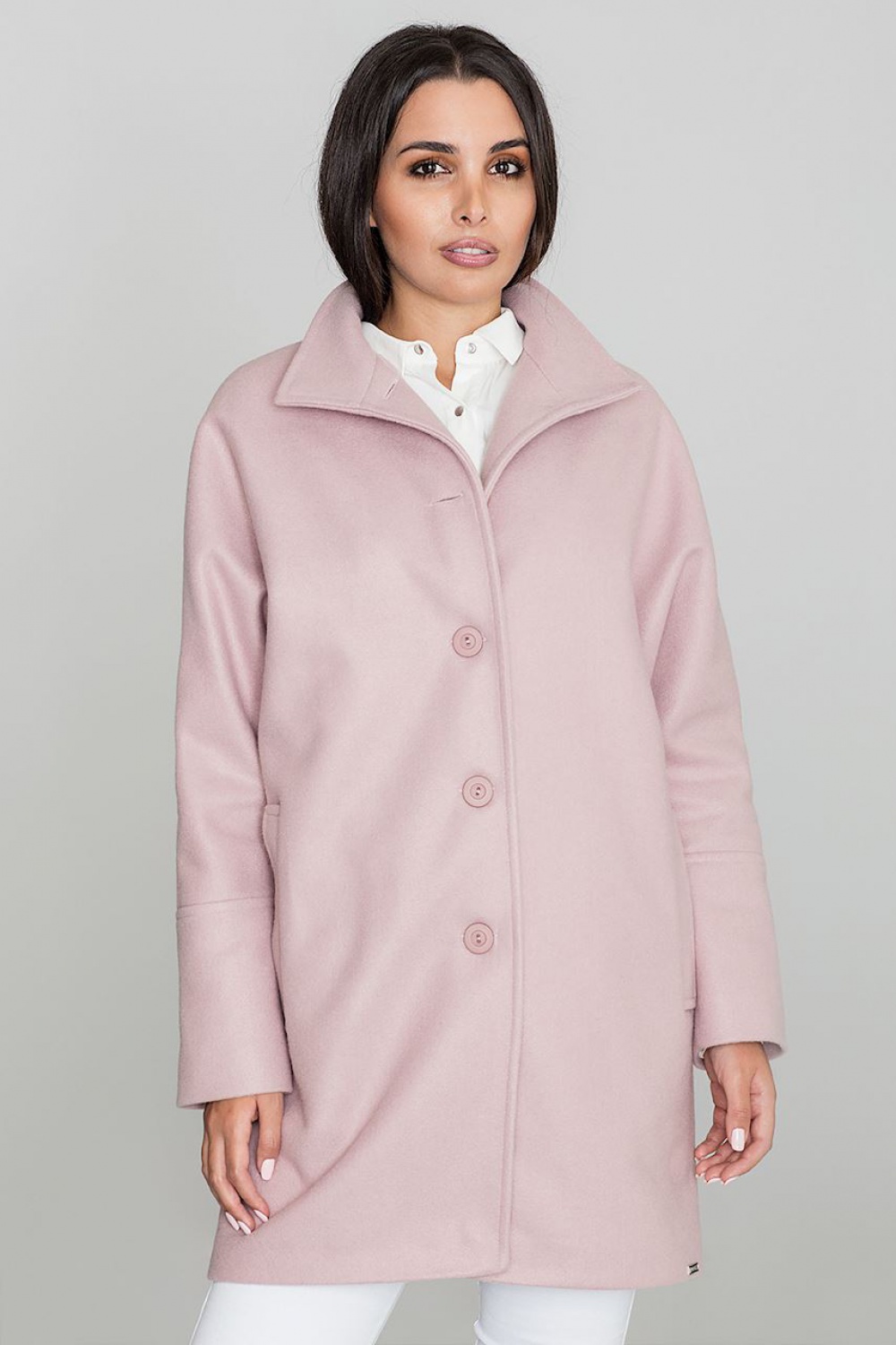  Coat model 111009 Figl  pink