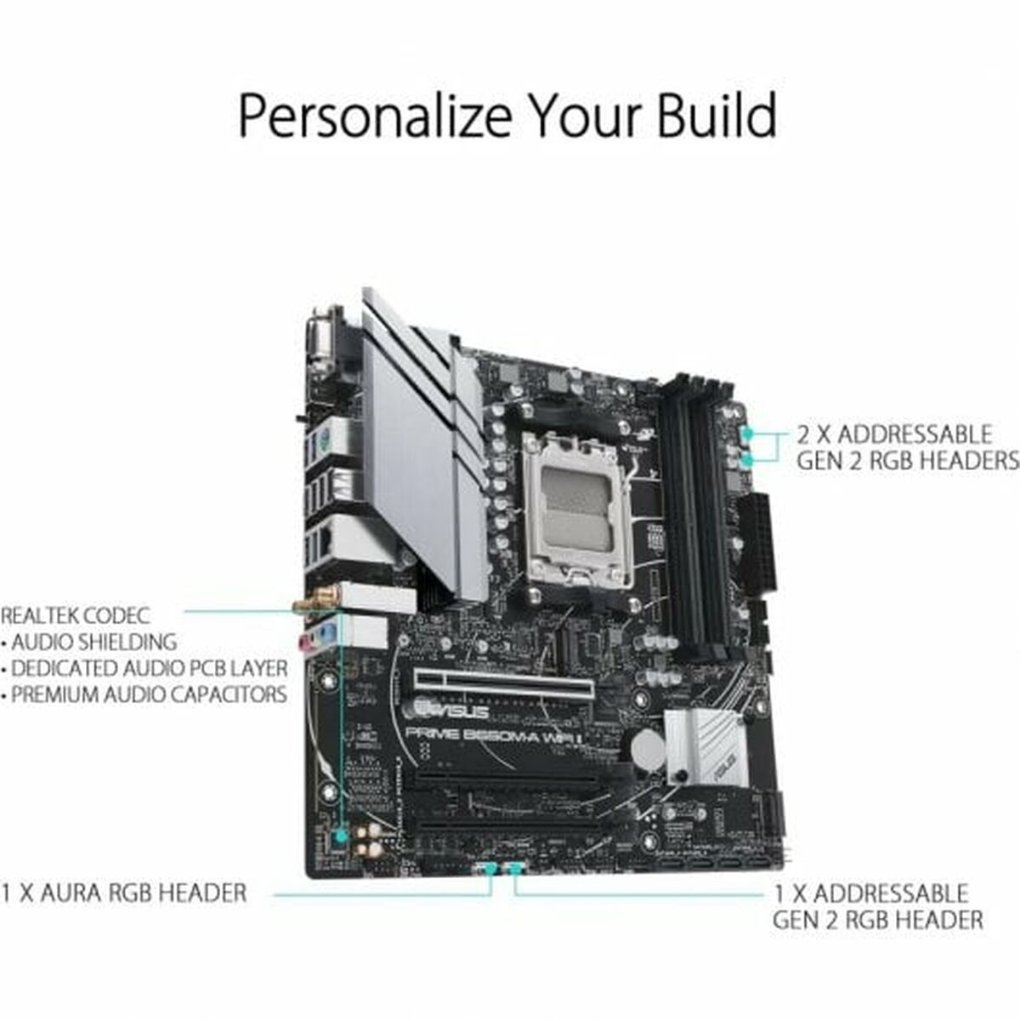 Motherboard Asus AMD AM5 AMD AMD B650 Motherboard Asus AMD AM5 AMD AMD B650