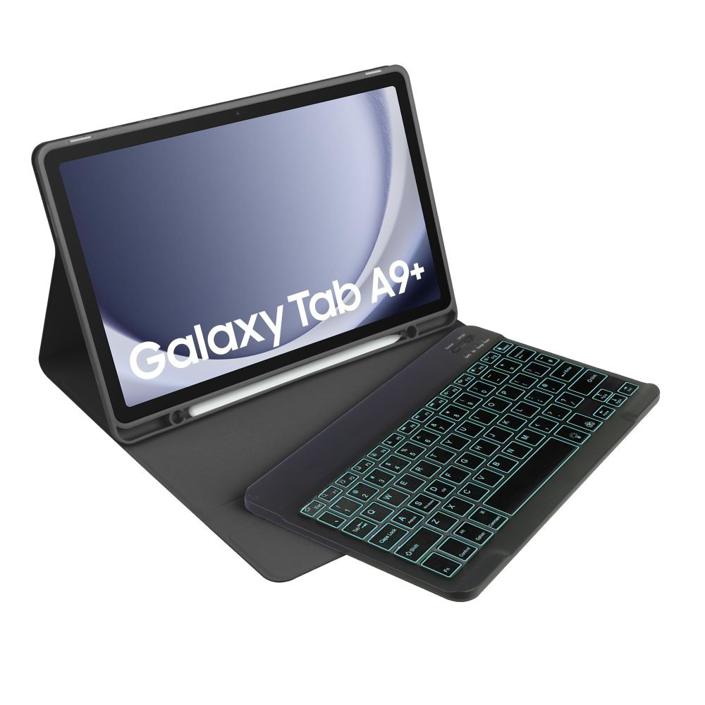 Tech-Protect SmartCase Pen + Keyboard Samsung Galaxy Tab A9+ Plus 11.0 X210 / X215 / X216 Black