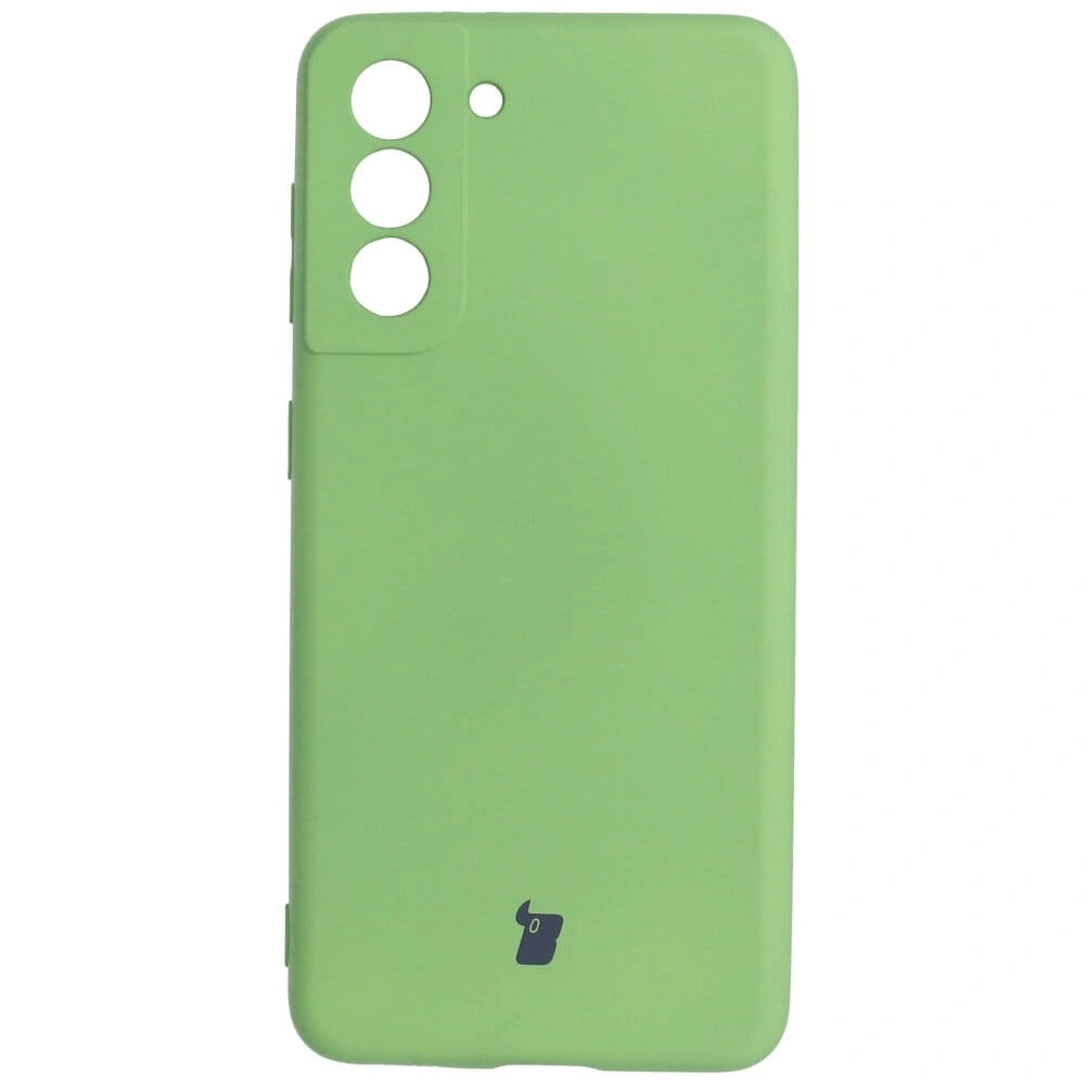 Bizon Case Silicone Samsung Galaxy S21 light green