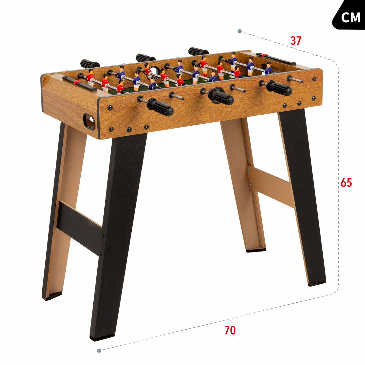 Table football Colorbaby 70 x 65 x 37 cm (2 Units)