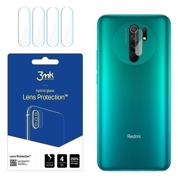 3MK Lens Protection Redmi 9 [4 PACK]