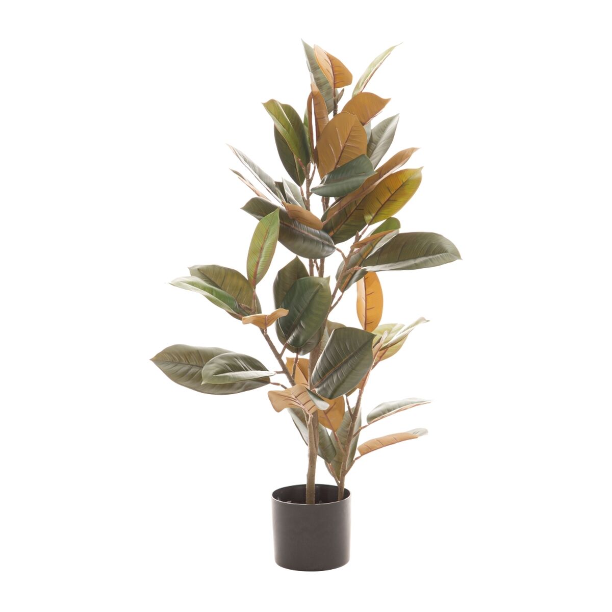 Decorative Plant 36 x 37 x 90 cm PVC Fig Tree Dark green