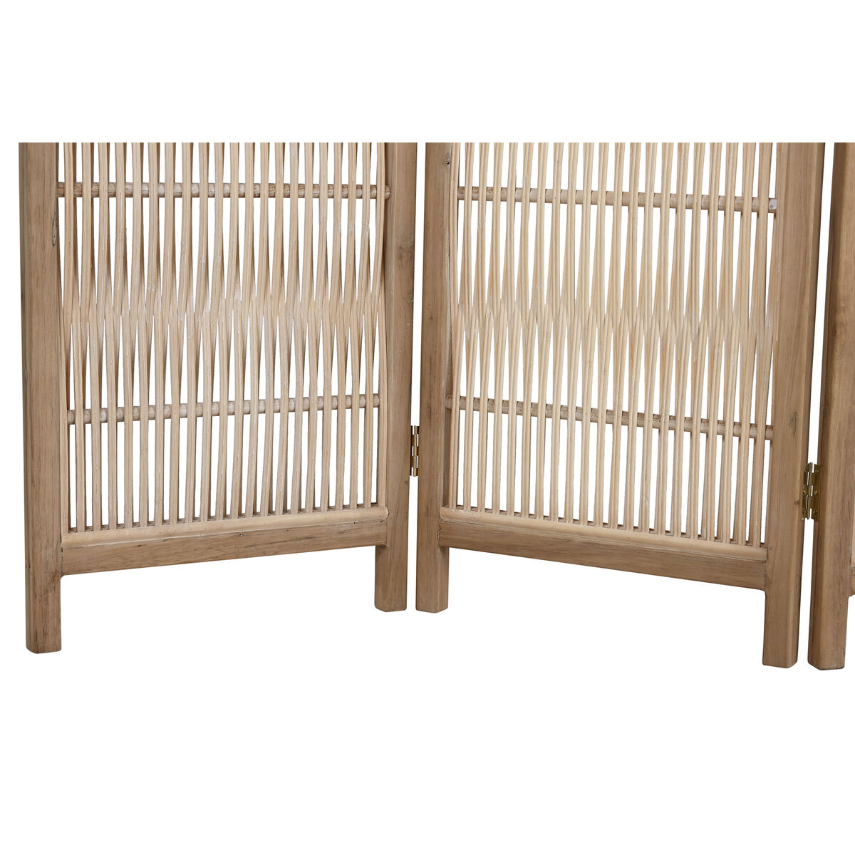 Folding screen Home ESPRIT Brown Fir 138 X 3,5 X 186 cm