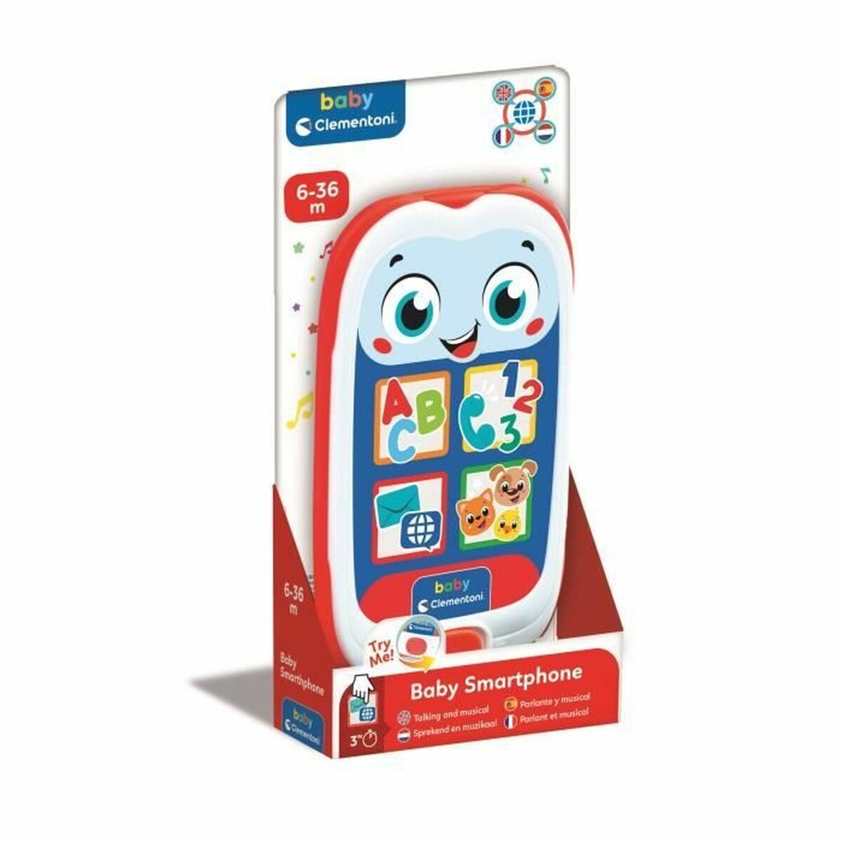 Toy telephone Clementoni Baby