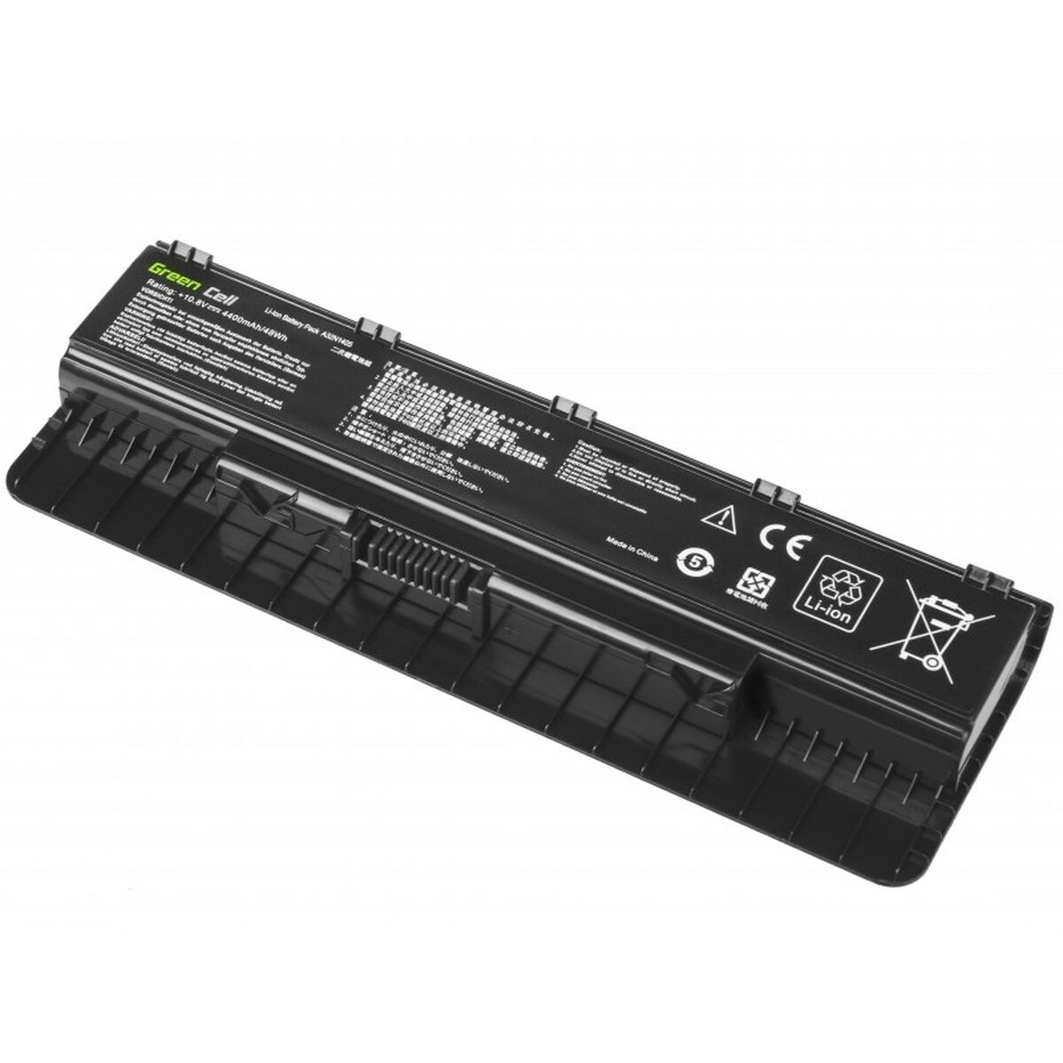 Notebook Battery Green Cell AS129 Black 4400 mAh
