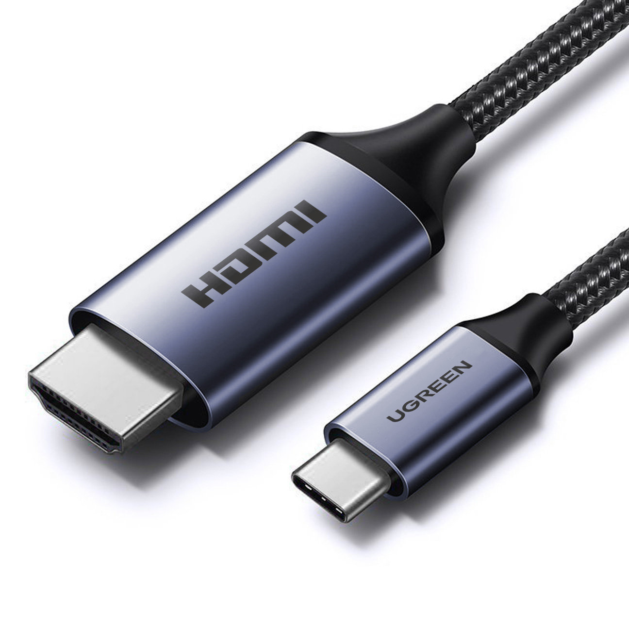 UGREEN CM565 USB C/HDMI 2.1 8K 60Hz Cable 1.5m gray