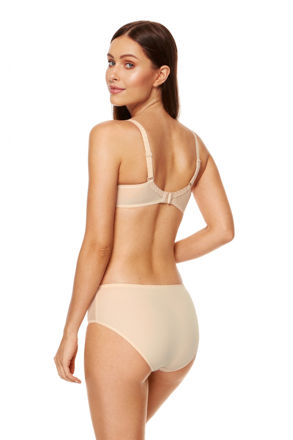 Padded bra model 179217 Gorteks beige Ladies
