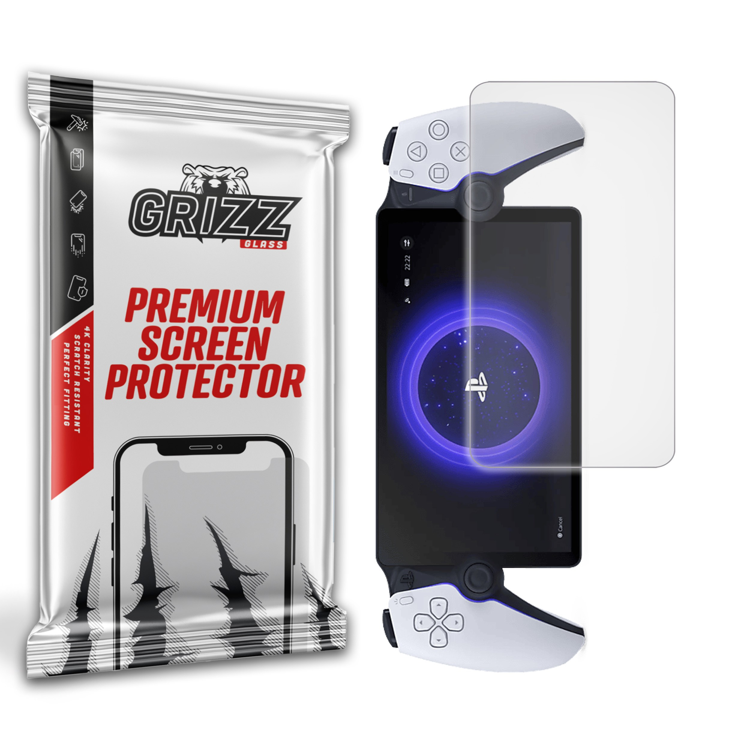 GrizzGlass PaperScreen PlayStation Portal