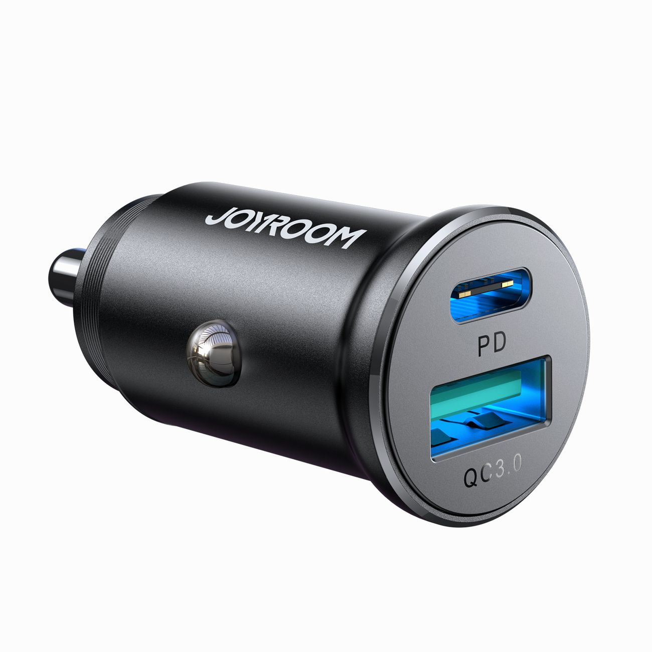 Joyroom JR-CCN05 car charger 30W USB-A, USB-C black