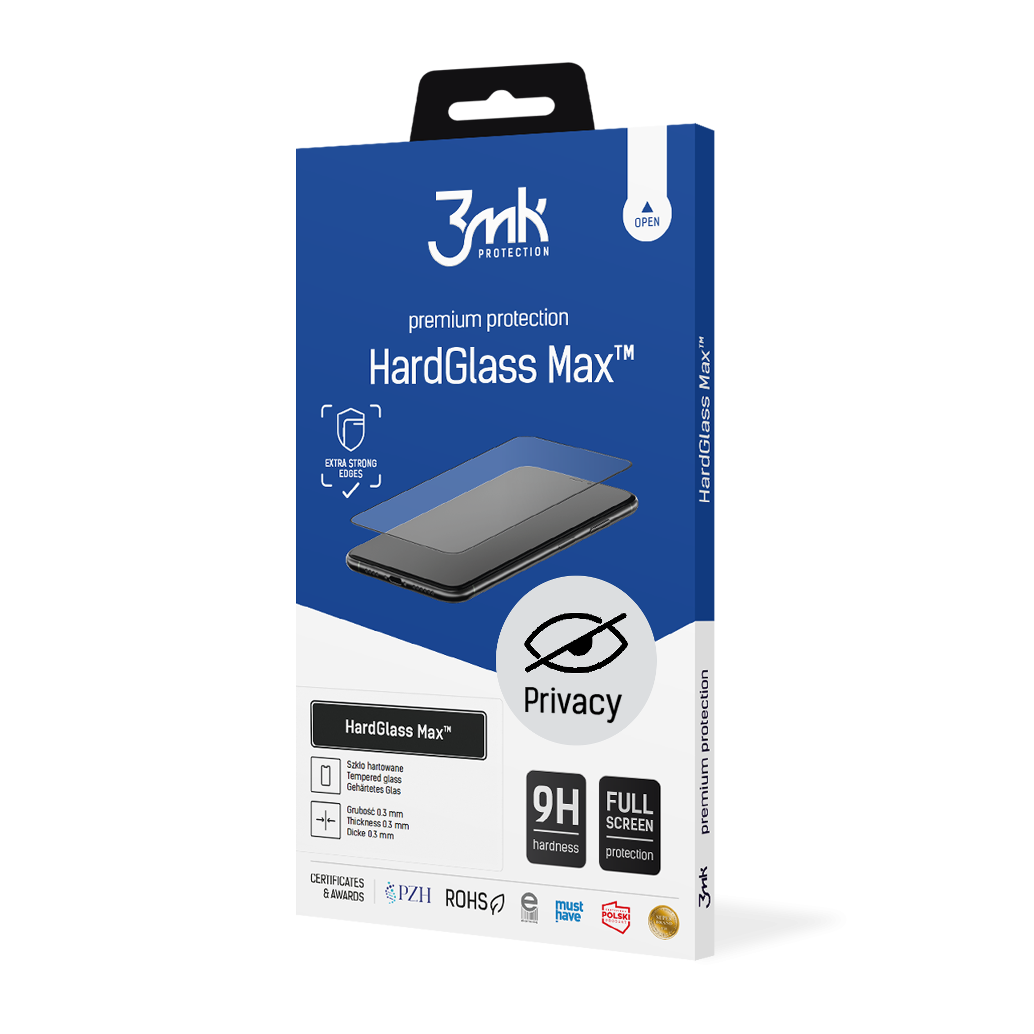 3MK HardGlass Max Privacy Apple iPhone 7/8 black