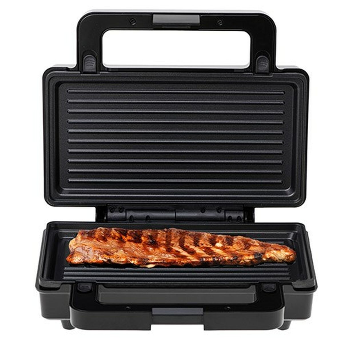Sandwich Maker Adler AD 3073 Black Silver Sandwich Maker Adler AD 3073 Black Silver
