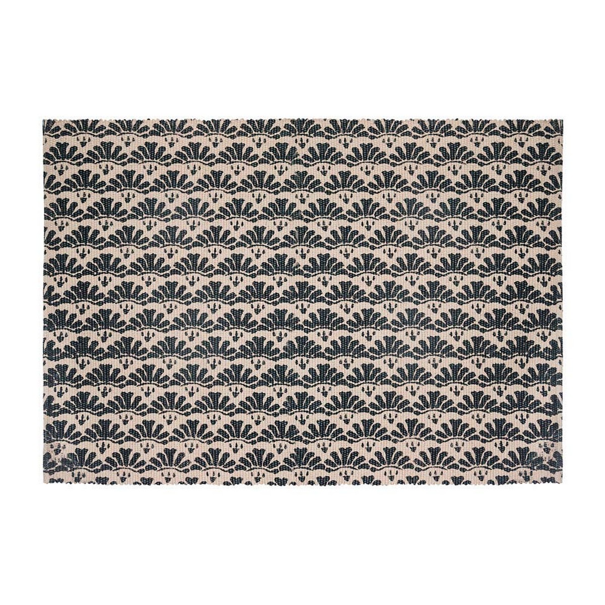 Carpet Atmosphera Black Beige Cotton Multicolour 60 x 90 cm