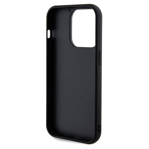 Guess GUHCP14LPSFDGSK Apple iPhone 14 Pro hardcase Sequin Script Metal black