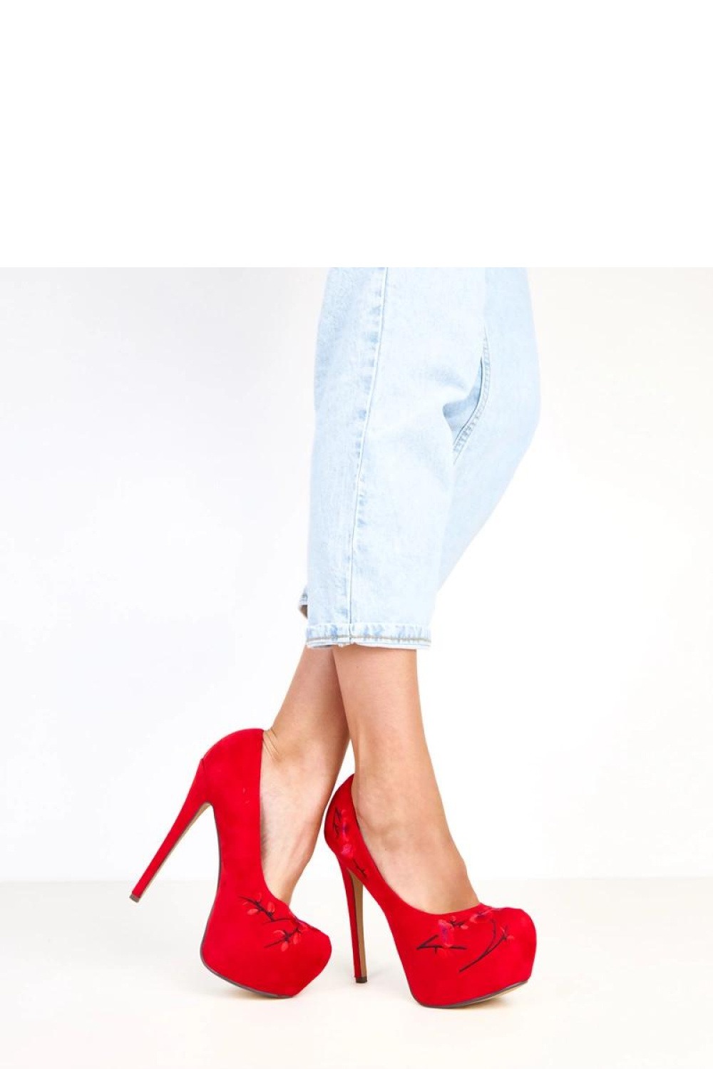  High heels model Solea  red