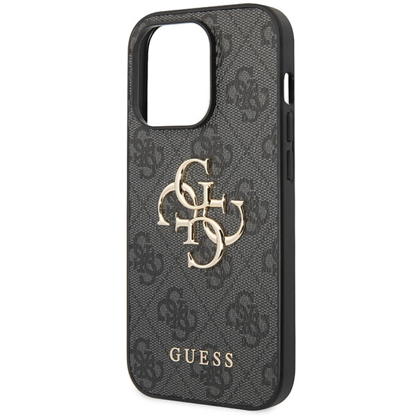 Guess GUHCP15X4GMGGR Apple iPhone 15 Pro Max hardcase 4G Big Metal Logo grey