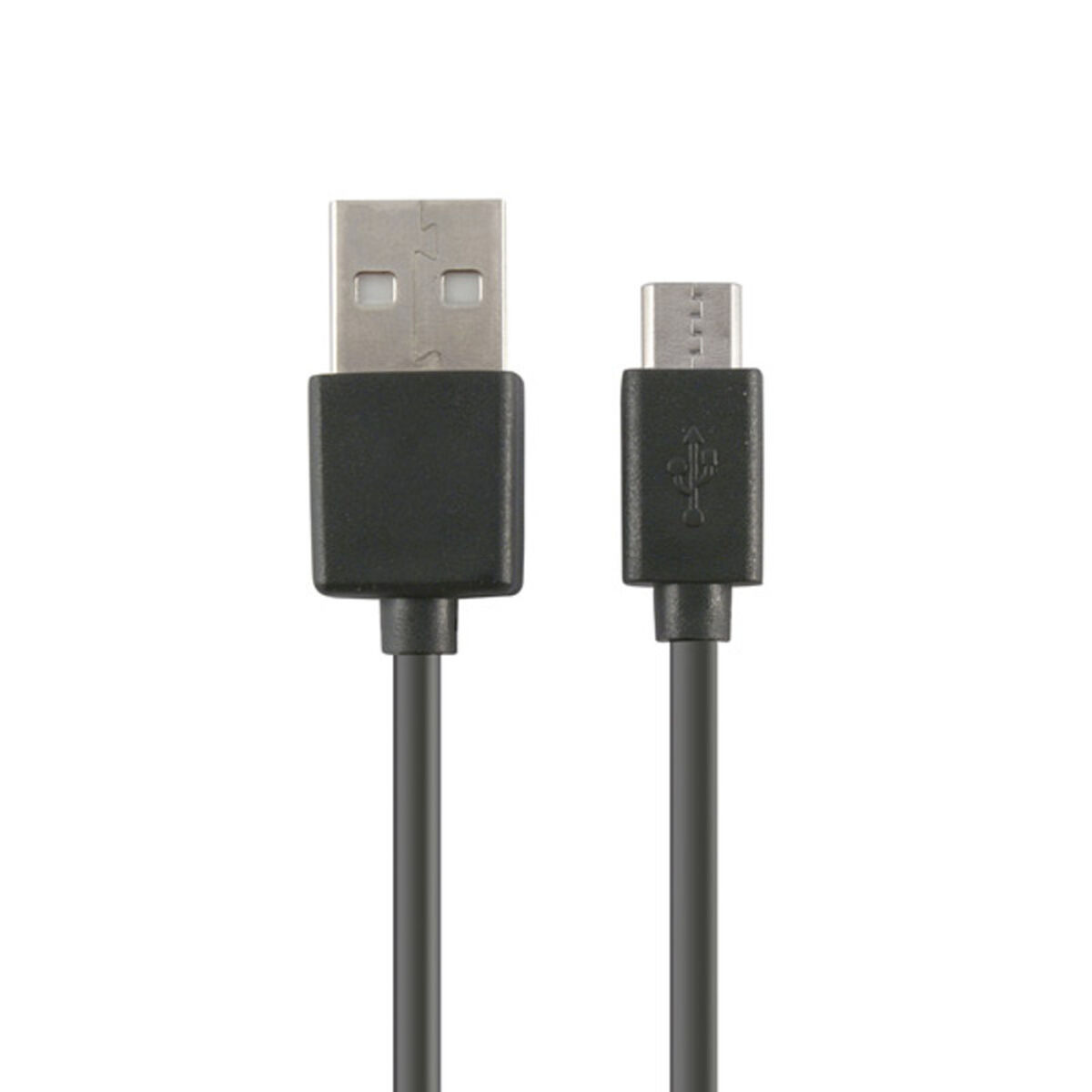 Kabel KSIX BXCUSB01 Micro USB 1 m Czarny