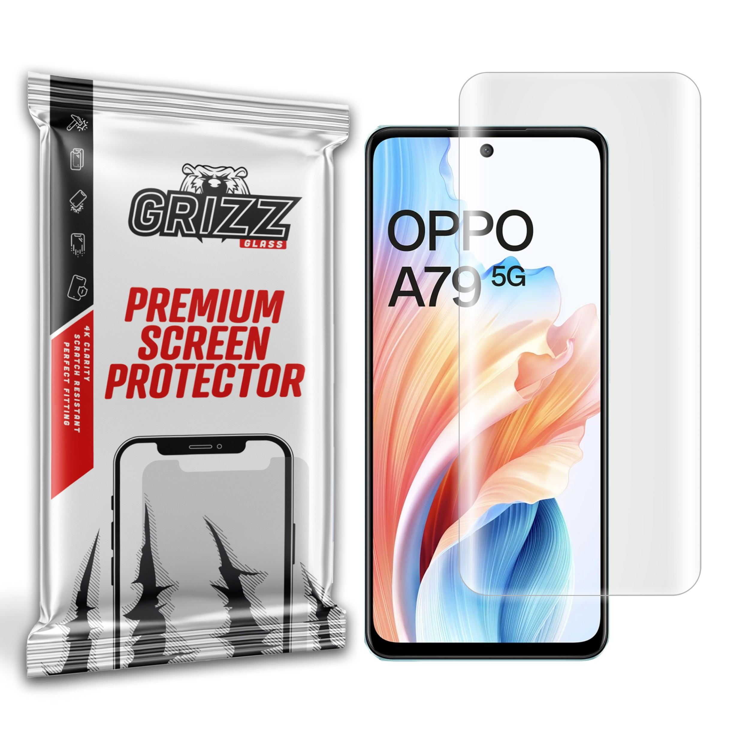 GrizzGlass Hydrofilm do Oppo A79