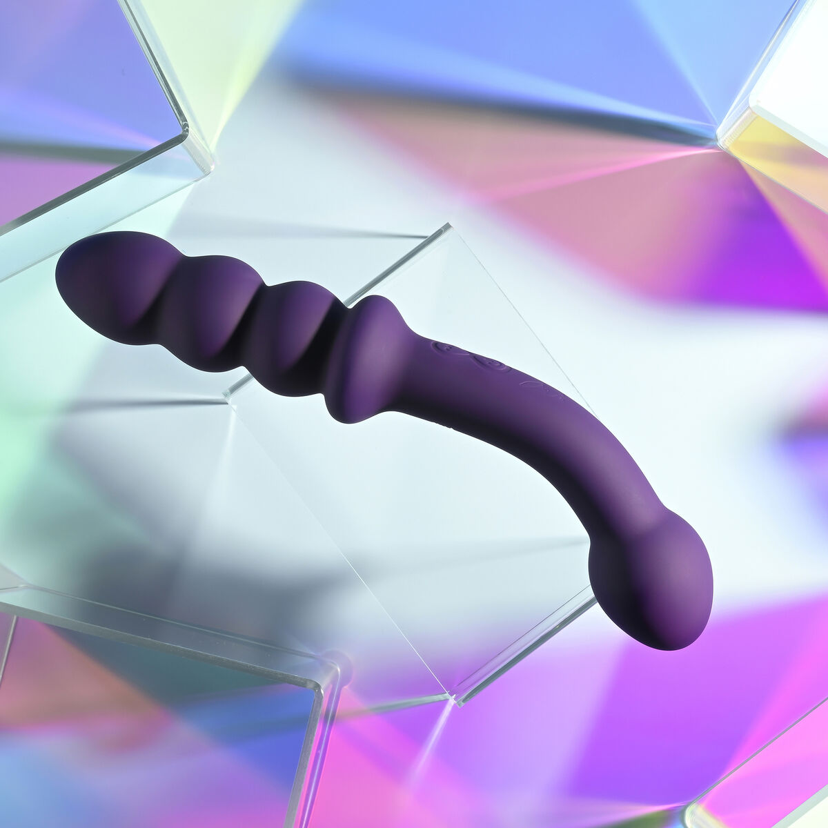 Cassini Anal Vibrator Black Playboy Purple Cassini Anal Vibrator Black Playboy Purple