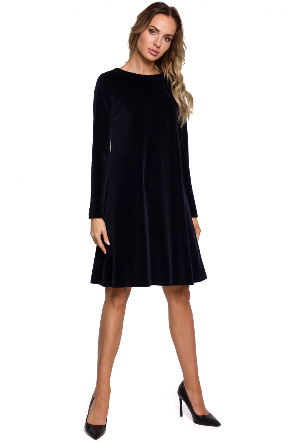 Cocktail dress model 149954 Moe navy blue Ladies