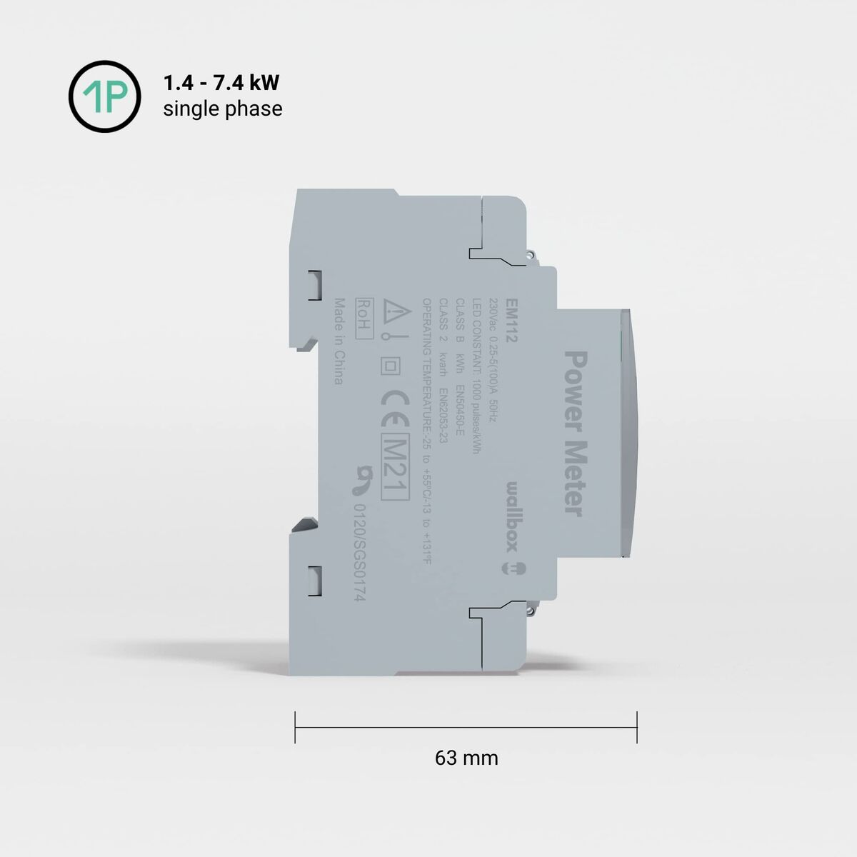 Power Attenuator Power Boost Wallbox 100A/EM112 Power Attenuator Power Boost Wallbox 100A/EM112