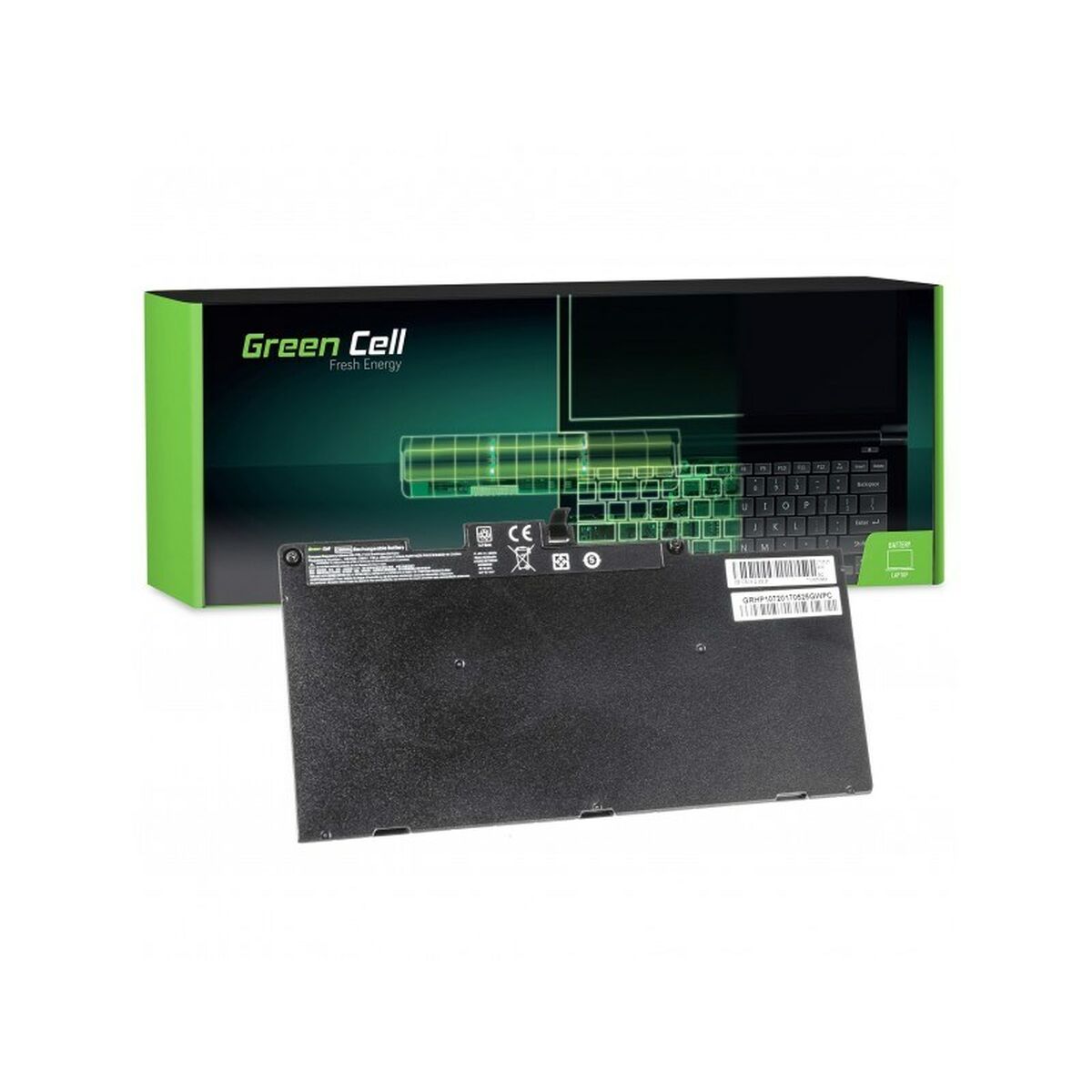 Notebook Battery Green Cell HP107 Black 4000 mAh