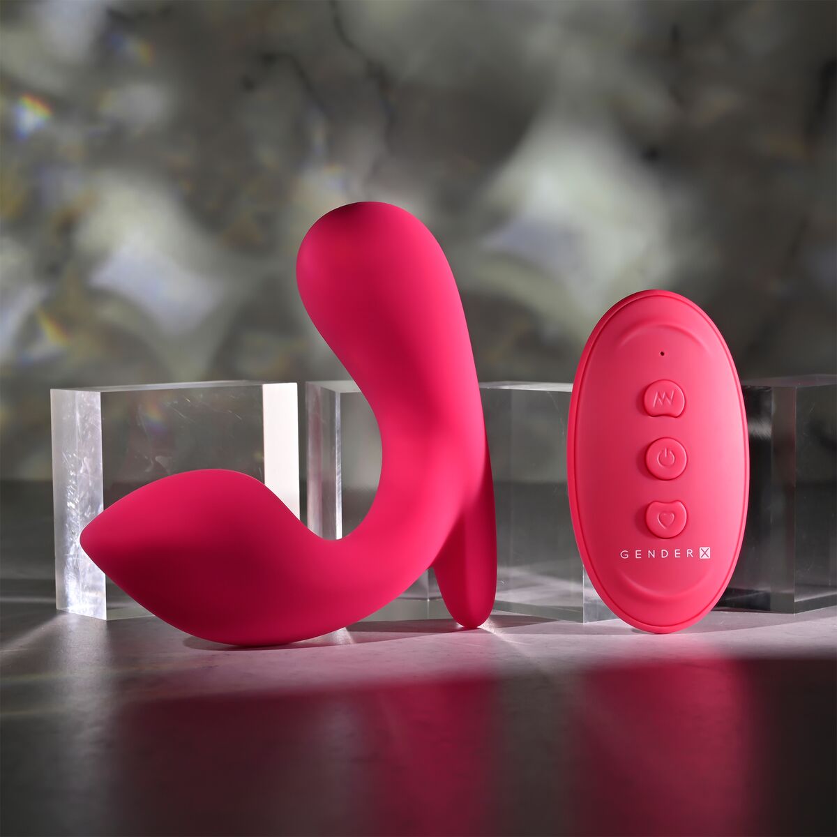 Anal plug Evolved Gender X Red (7 cm)