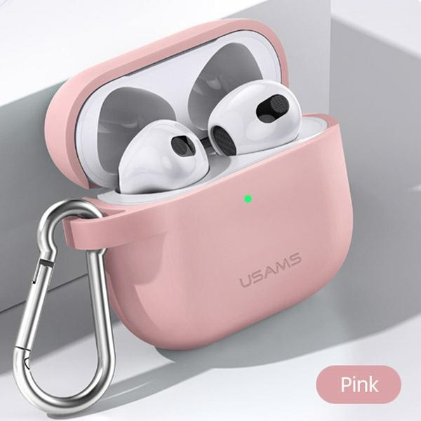 USAMS Case Apple AirPods 3 silicon pink BH741AP03 (US-BH741)