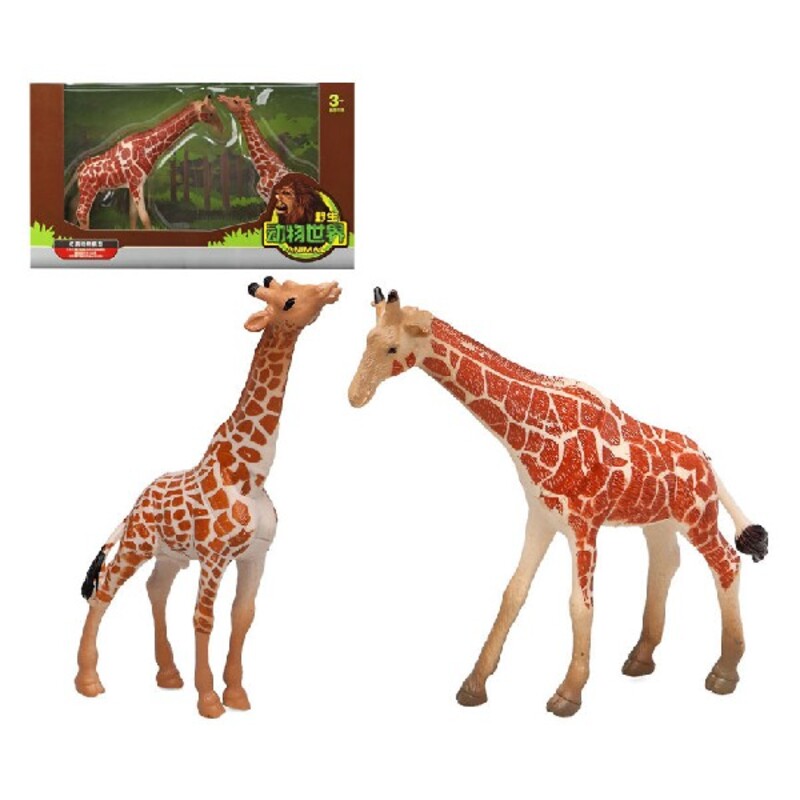 Set wilde Tiere Giraffe (2 pcs)