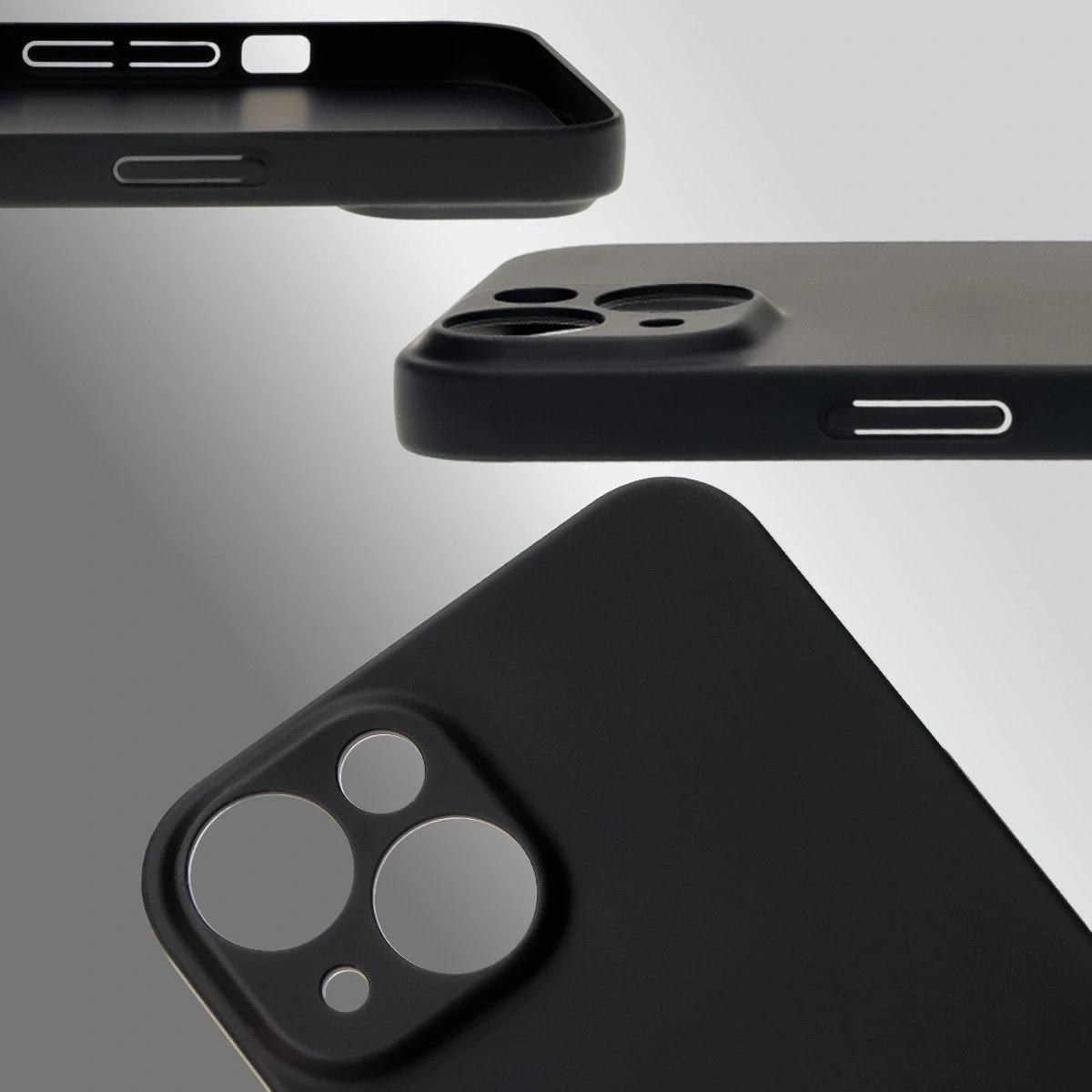 Etui Bizon Case Łupka do Apple iPhone 14 czarne