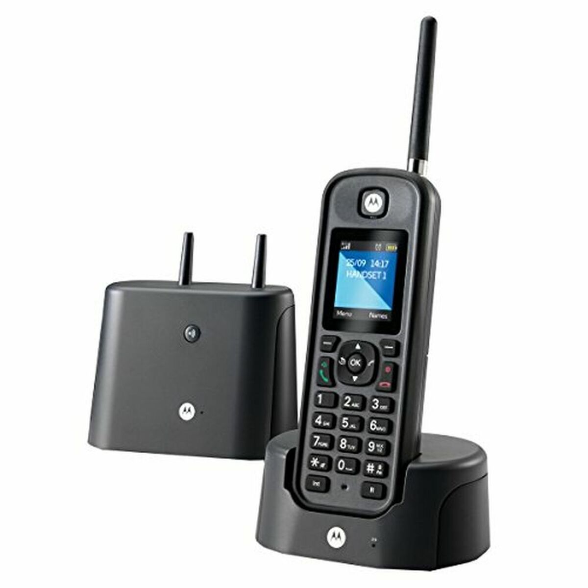 Telephone Motorola MOTOO201NO Black