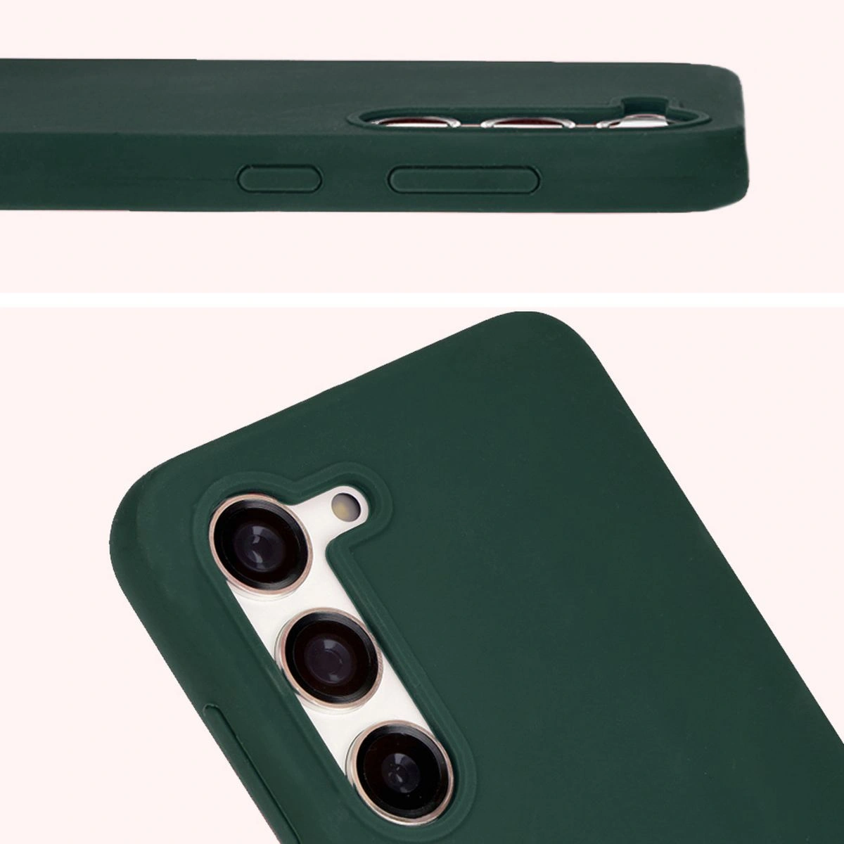 Bizon Soft Case Samsung Galaxy S23 dark green