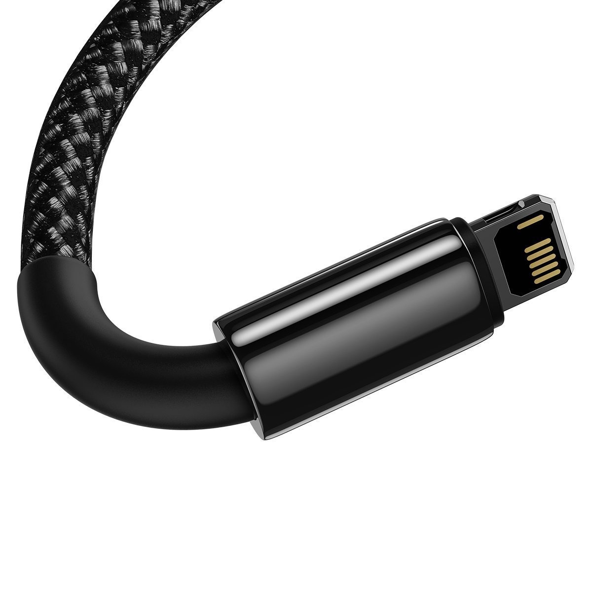 Baseus Tungsten Gold Cable USB Lightning 2.4A 1m (black)