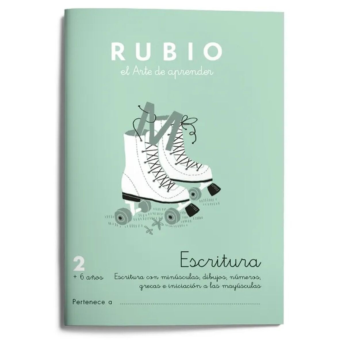 Writing and calligraphy notebook Rubio Nº2 A5 Spanish 20 Sheets (10Units)