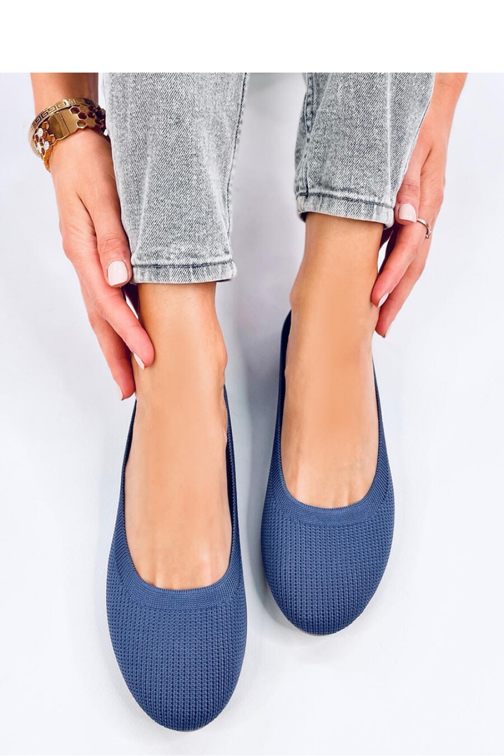  Ballet flats model 194052 Inello  blue