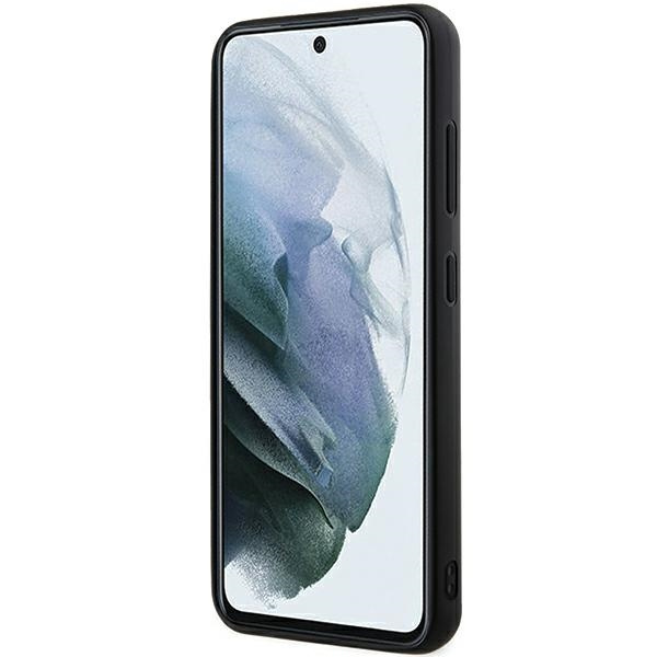 Karl Lagerfeld KLHCS23S3DMBKCK Samsung Galaxy S23 hardcase 3D Rubber Glitter Logo black