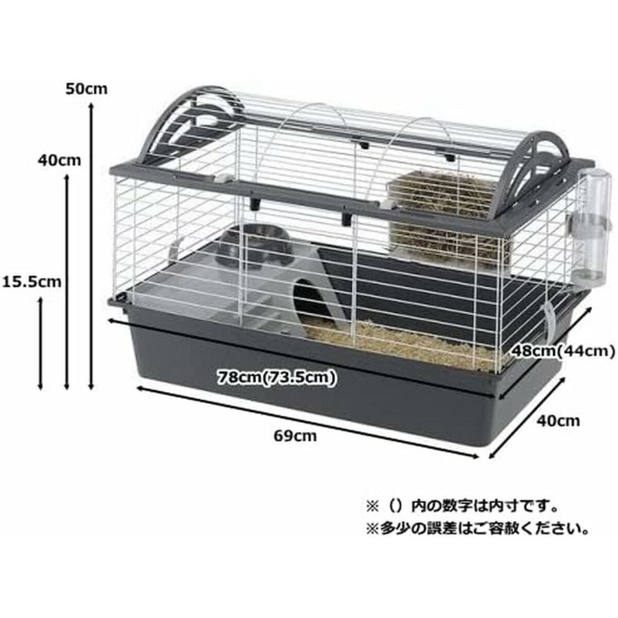 Cage Ferplast Plastic Metal/Plastic Cage Ferplast Plastic Metal/Plastic