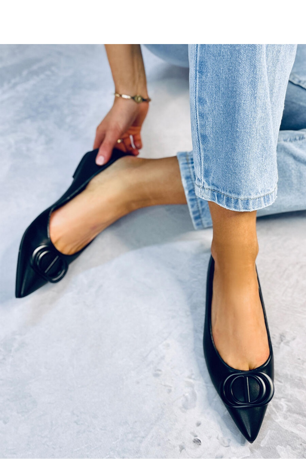  Ballet flats model 179318 Inello  black