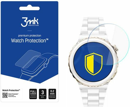 3MK FlexibleGlass Watch Protection Huawei GT 3 Pro Elegant 43mm
