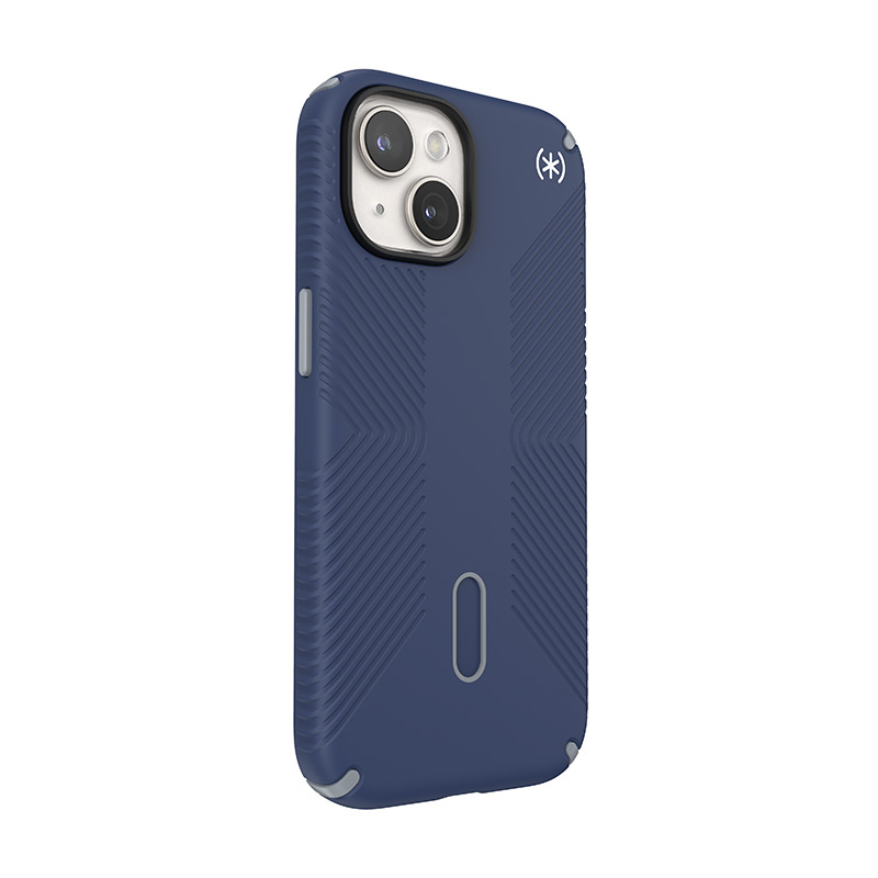 Speck Presidio2 Grip ClickLock MagSafe Apple iPhone 15 (Coastal Blue/Dustgrey/White)