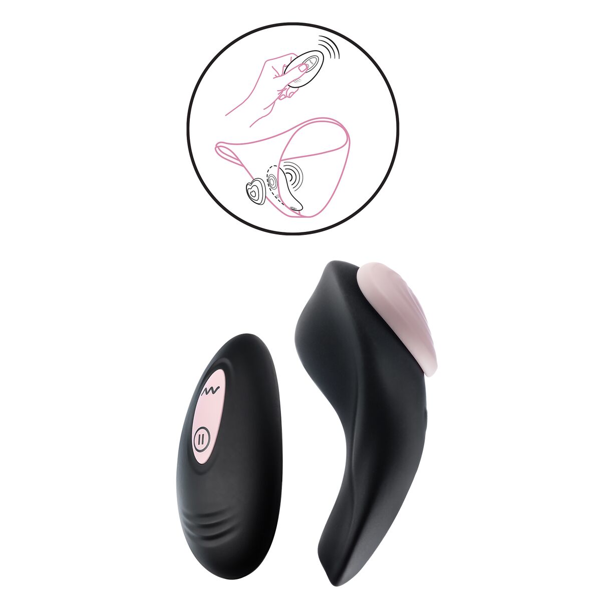 Massager Blush Temptasia Pink Massager Blush Temptasia Pink