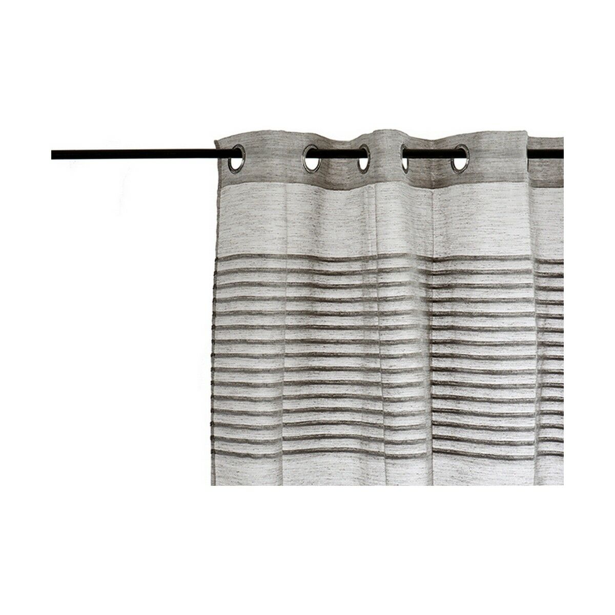 Curtain Stripes Dark grey 6 Units (140 x 0,1 x 260 cm)