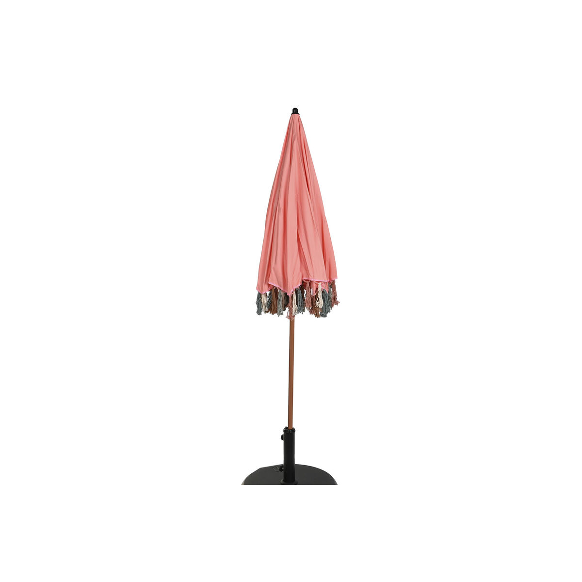 Solskærm DKD Home Decor Stahl Koralle Aluminium (180 x 180 x 190 cm)