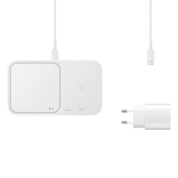 Samsung EP-P5400TW Wireless Charger Duo + Wall Charger white