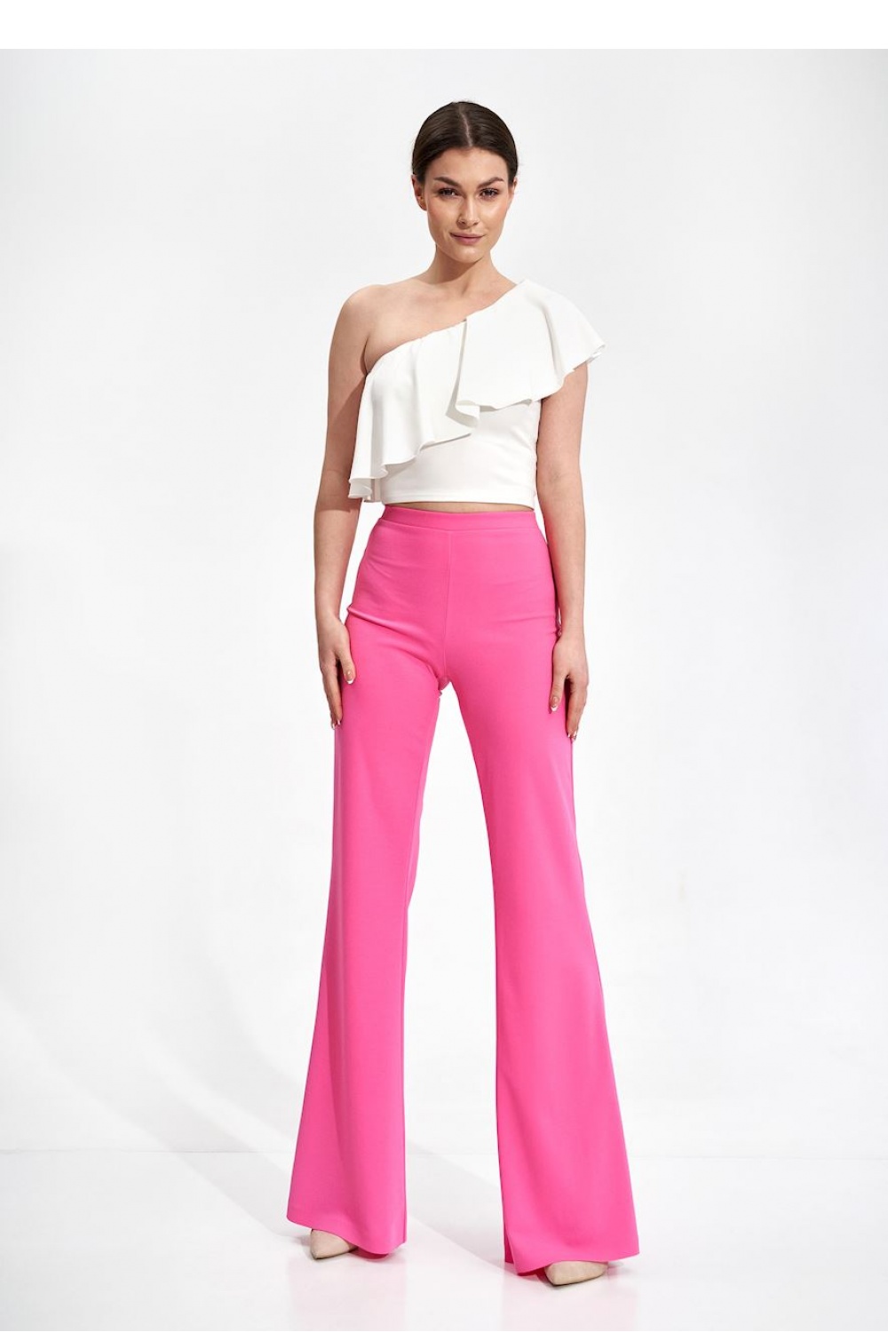 Women trousers model 167808 Figl pink Ladies