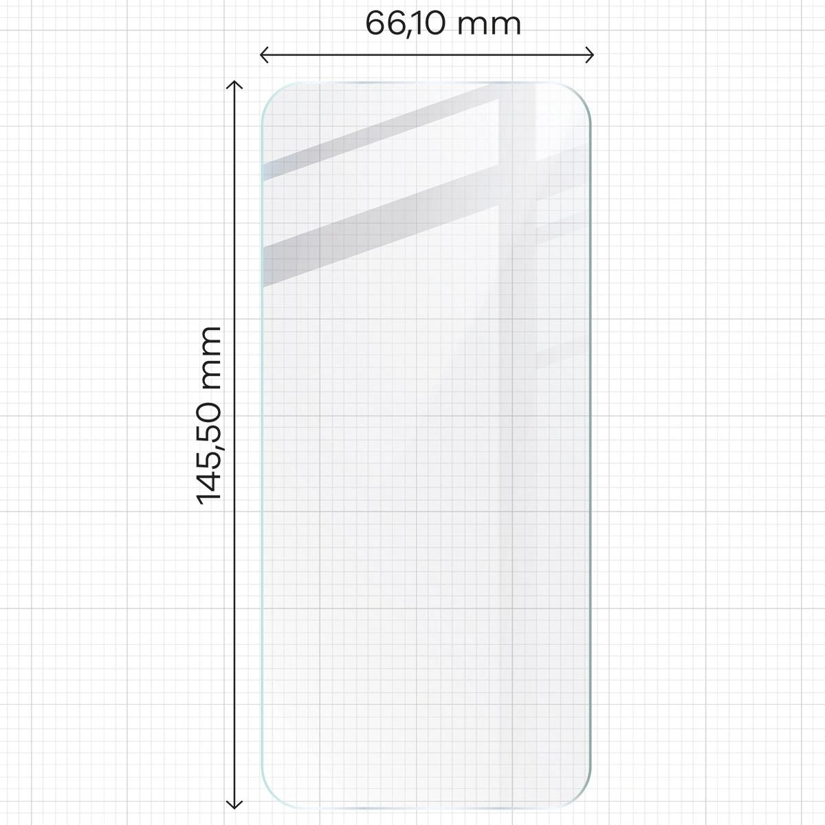 BIZON Clear 3x screen glass + camera glass Google Pixel 8a