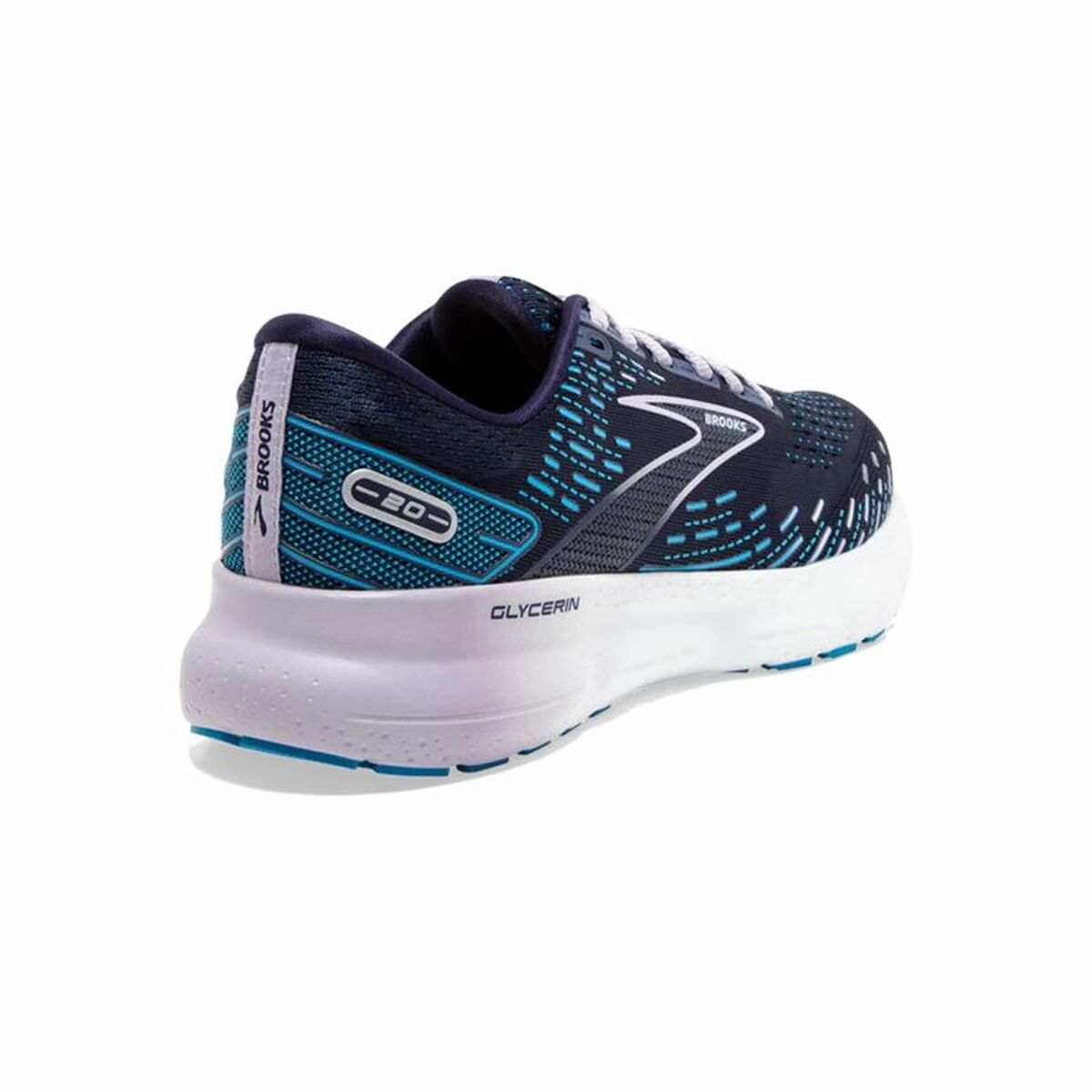Running Shoes for Adults Brooks Glycerin 20 Wide Dark blue